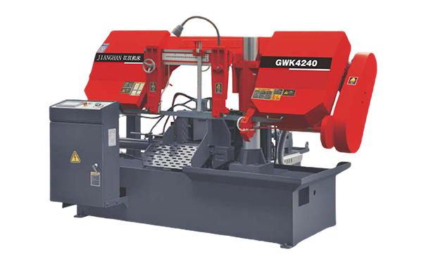 泸定GWK4240数控双柱卧式带锯床