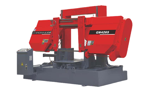 泸定GW4265双柱龙门卧式带锯床
