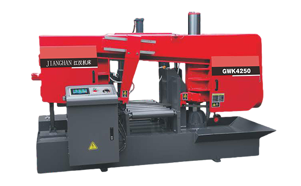 泸定GWK4250卧式带锯床（型材专切）