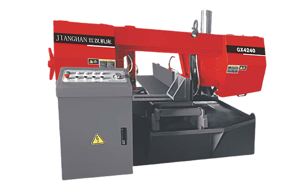 泸定GX4240旋转式带锯床