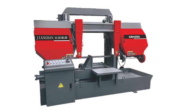 泸定GW4260双柱龙门卧式带锯床